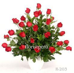 Flores a Peru, envio de hermosas rosas a Peru